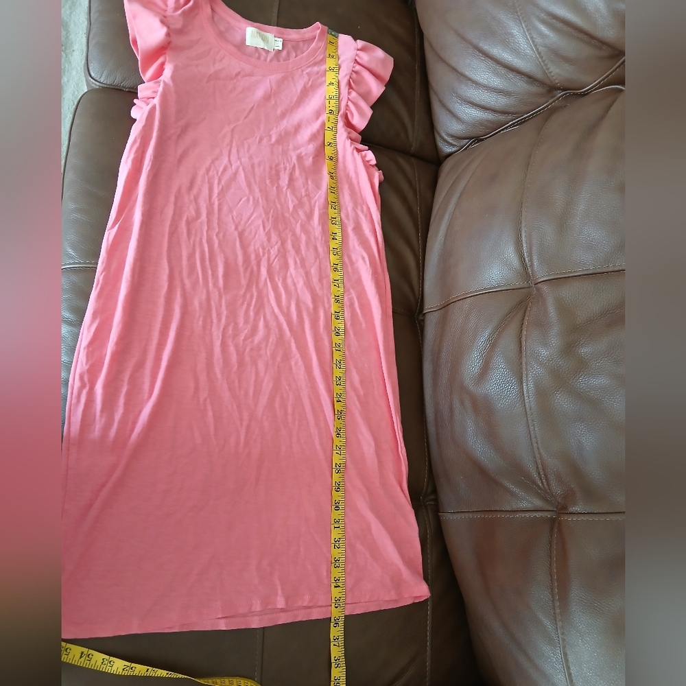 Nation Ltd Elliot Ruffle‎ Dress In Pink - Picture 12 of 12